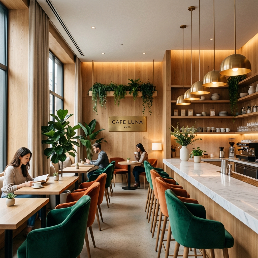 Kafe Dekor Trendleri 2025